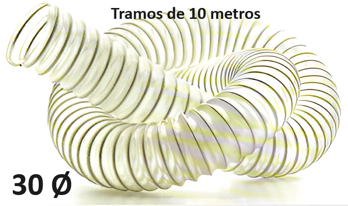 Tubo flexible de aspiración industrial