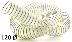 Tubo flexible de aspiración industrial