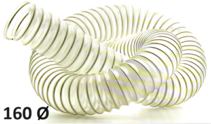 Tubo flexible de aspiración industrial