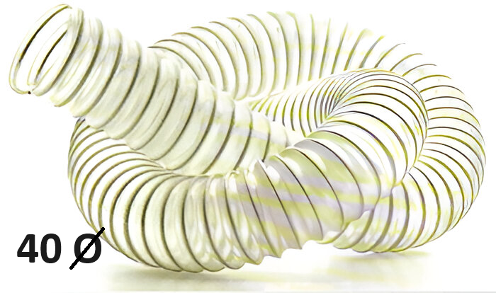 Tubo flexible de aspiración industrial