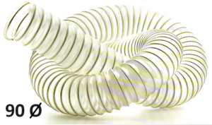 Tubo flexible de aspiración industrial